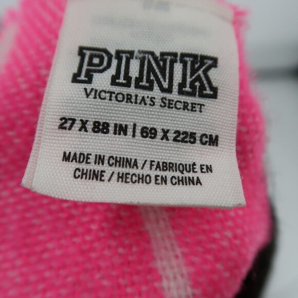 Victoria's Secret PINK Large Scarf 27x88in - Picture 2 of 5